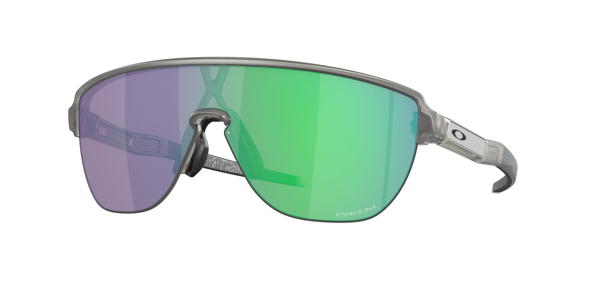 Oakley CORRIDOR OO9248 Shield Sunglasses  924814-Matte Grey Ink 42-140-142 - Color Map Grey