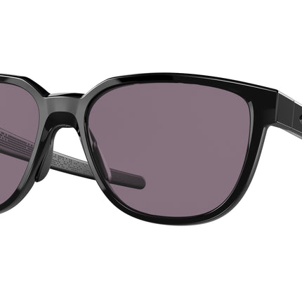 Oakley ACTUATOR A OO9250A Rectangle Sunglasses  925001-Polished Black 57-146-16 - Color Map Black