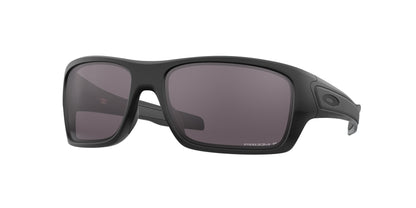 Oakley TURBINE OO9263 Rectangle Sunglasses  926362-Matte Black 65-132-17 - Color Map Black