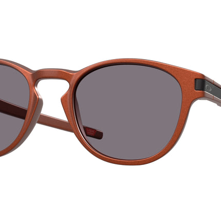 Oakley LATCH OO9265 Round Sunglasses  926573-Fire Orange 53-139-21 - Color Map Orange