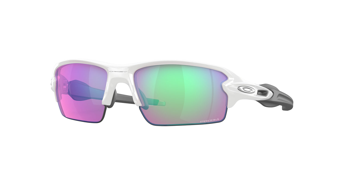 Oakley FLAK 2.0 (A) OO9271 Rectangle Sunglasses  927110-Polished White 61-133-12 - Color Map White