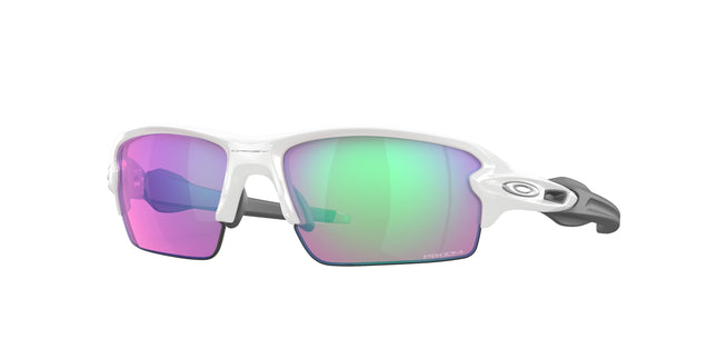 Oakley FLAK 2.0 (A) OO9271 Rectangle Sunglasses  927110-Polished White 61-133-12 - Color Map White