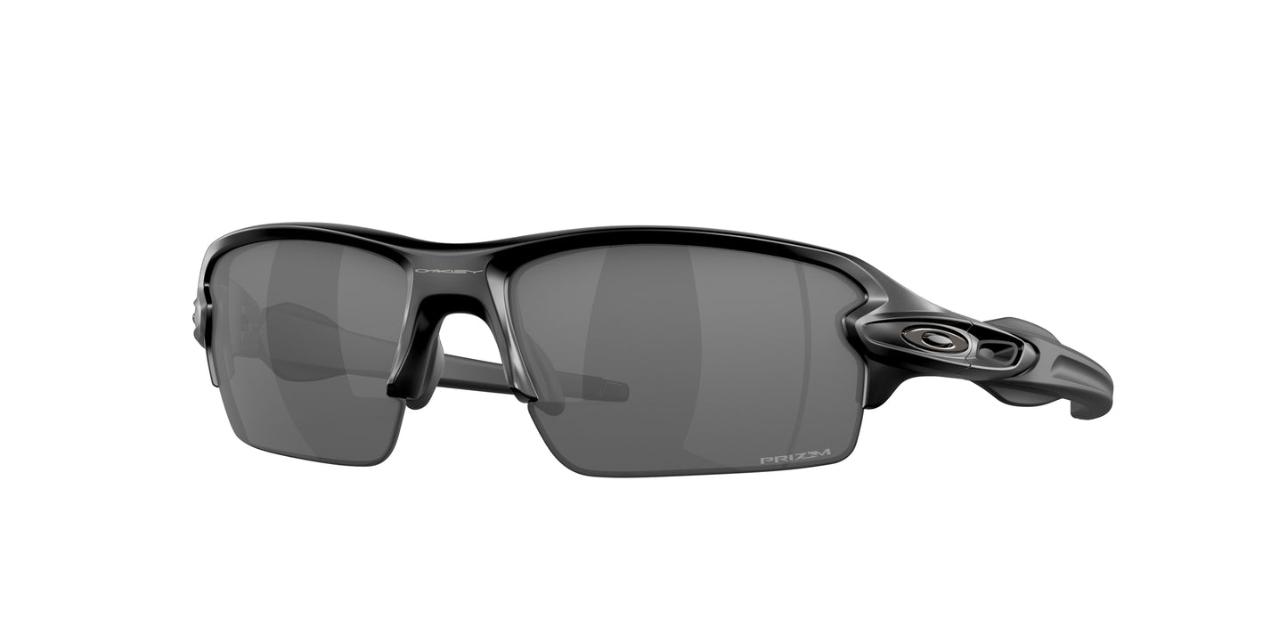 Oakley FLAK 2.0 (A) OO9271 Rectangle Sunglasses  927122-Matte Black 61-133-12 - Color Map Black