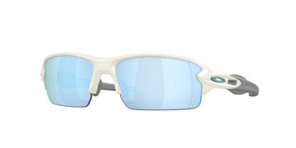 Oakley FLAK 2.0 (A) OO9271 Rectangle Sunglasses  927159-Matte Mist 61-133-12 - Color Map White