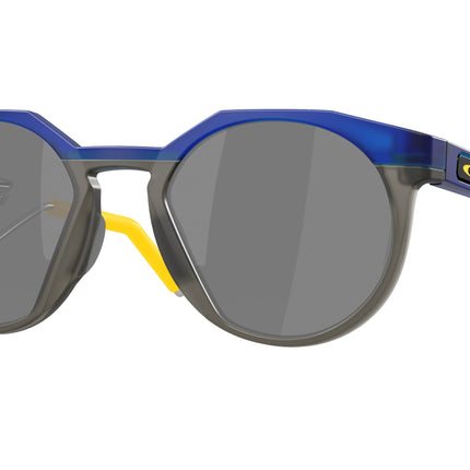 Oakley HSTN METAL OO9279 Round Sunglasses  927906-Transparent Crystal Blue 52-137-21 - Color Map Blue