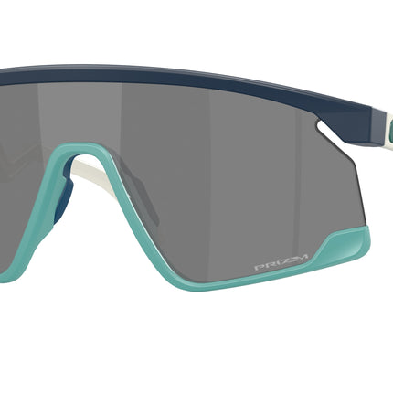 Oakley BXTR OO9280 Shield Sunglasses  928018-Matte Abyss 39-139-139 - Color Map Blue