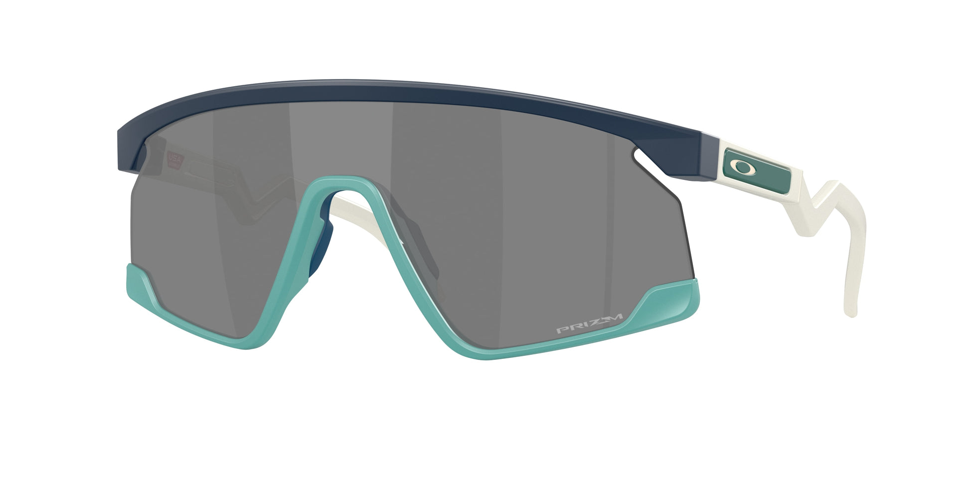 Oakley BXTR OO9280 Shield Sunglasses  928018-Matte Abyss 39-139-139 - Color Map Blue