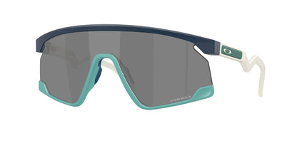 Oakley BXTR OO9280 Shield Sunglasses  928018-Matte Abyss 39-139-139 - Color Map Blue