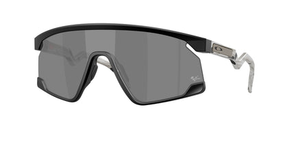 Oakley BXTR OO9280 Shield Sunglasses  928019-Matte Black 39-139-139 - Color Map Black