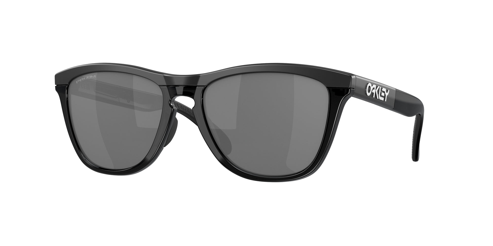 Oakley FROGSKINS RANGE A OO9284A Square Sunglasses  928408-Matte Black/Black Ink 55-136-17 - Color Map Black