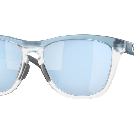 Oakley FROGSKINS RANGE A OO9284A Square Sunglasses  928409-Matte Stonewash 55-136-17 - Color Map Grey