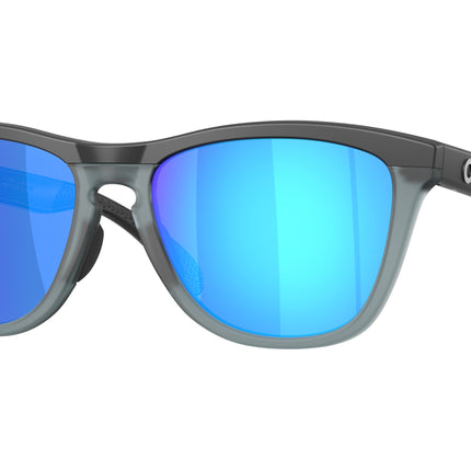 Oakley FROGSKINS RANGE OO9284 Round Sunglasses  928419-Matte Black 55-136-17 - Color Map Black