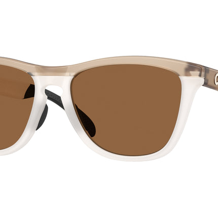 Oakley FROGSKINS RANGE OO9284 Round Sunglasses  928420-Matte Sepia 55-136-17 - Color Map Beige