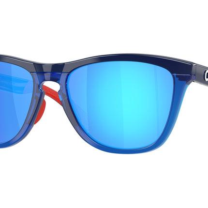Oakley FROGSKINS RANGE OO9284 Round Sunglasses  928421-Navy 55-136-17 - Color Map Blue