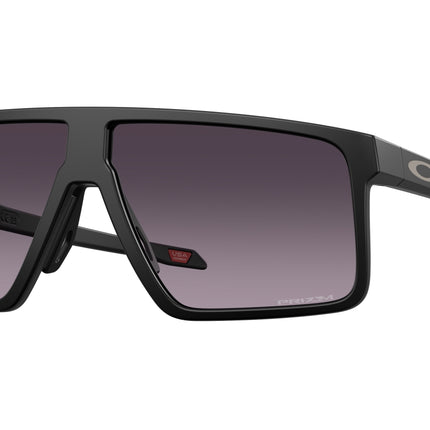 Oakley HELUX OO9285 Rectangle Sunglasses  928506-Matte Black 61-146-9 - Color Map Black