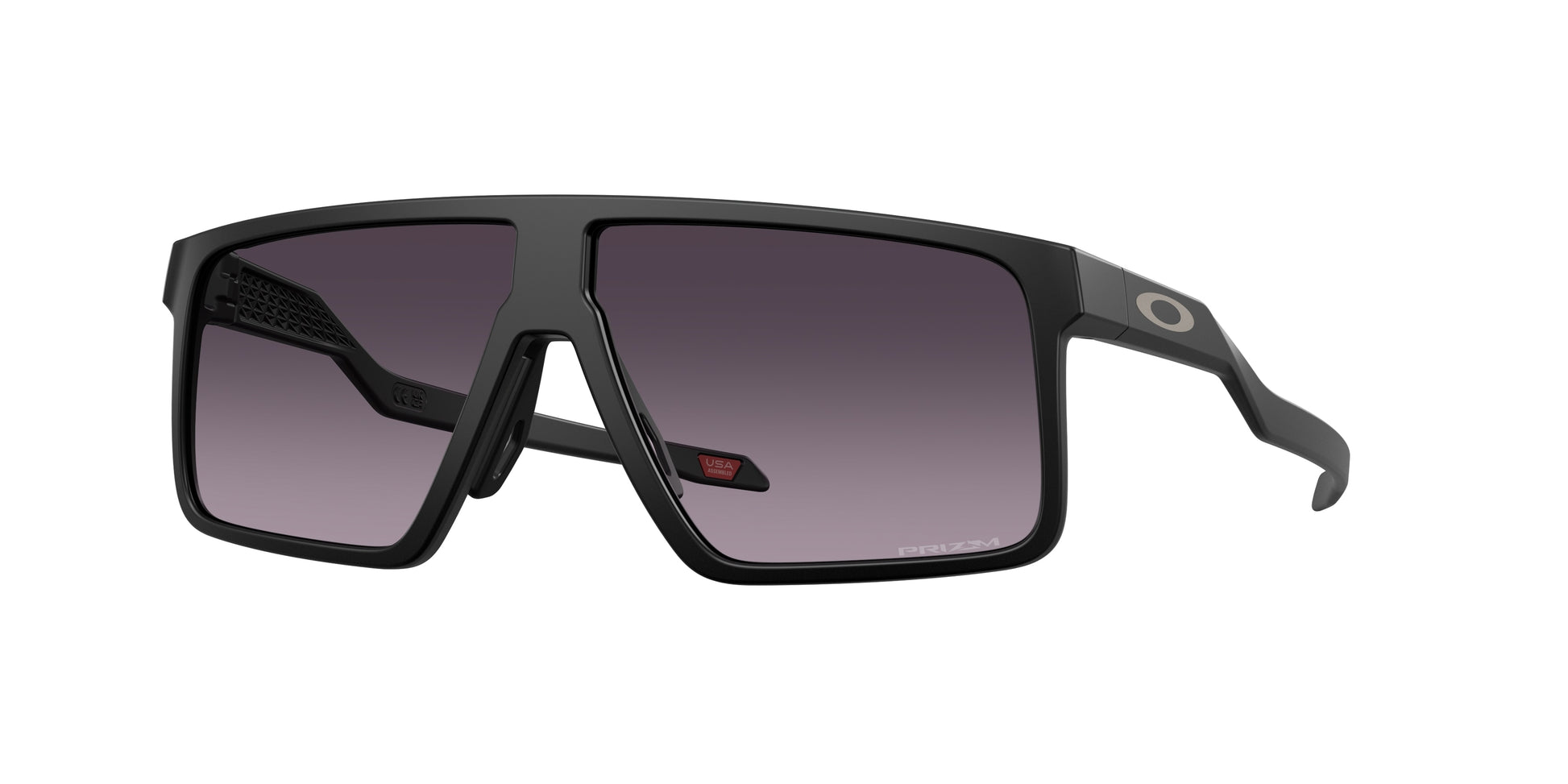 Oakley HELUX OO9285 Rectangle Sunglasses  928506-Matte Black 61-146-9 - Color Map Black