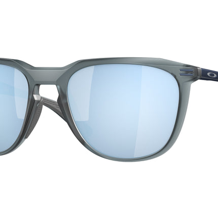 Oakley THURSO (A) OO9286A Rectangle Sunglasses  928605-Matte Crystal Black 54-145-19 - Color Map Grey