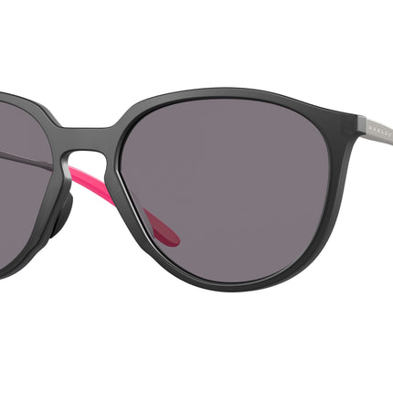 Oakley SIELO OO9288 Round Sunglasses  928801-Matte Black Ink 57-143-17 - Color Map Black