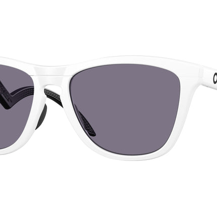 Oakley FROGSKINS HYBRID OO9289 Round Sunglasses  928908-Matte White 55-138-17 - Color Map White