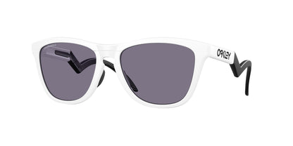 Oakley FROGSKINS HYBRID OO9289 Round Sunglasses  928908-Matte White 55-138-17 - Color Map White