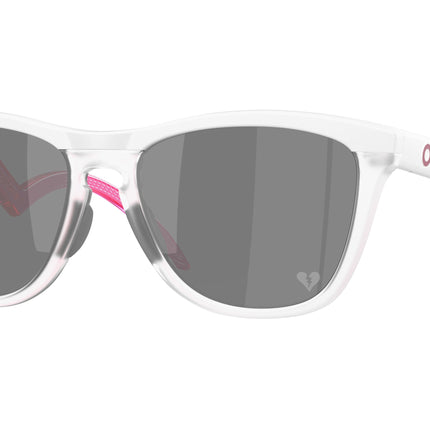 Oakley FROGSKINS HYBRID OO9289 Round Sunglasses  928910-Matte White 55-138-17 - Color Map White