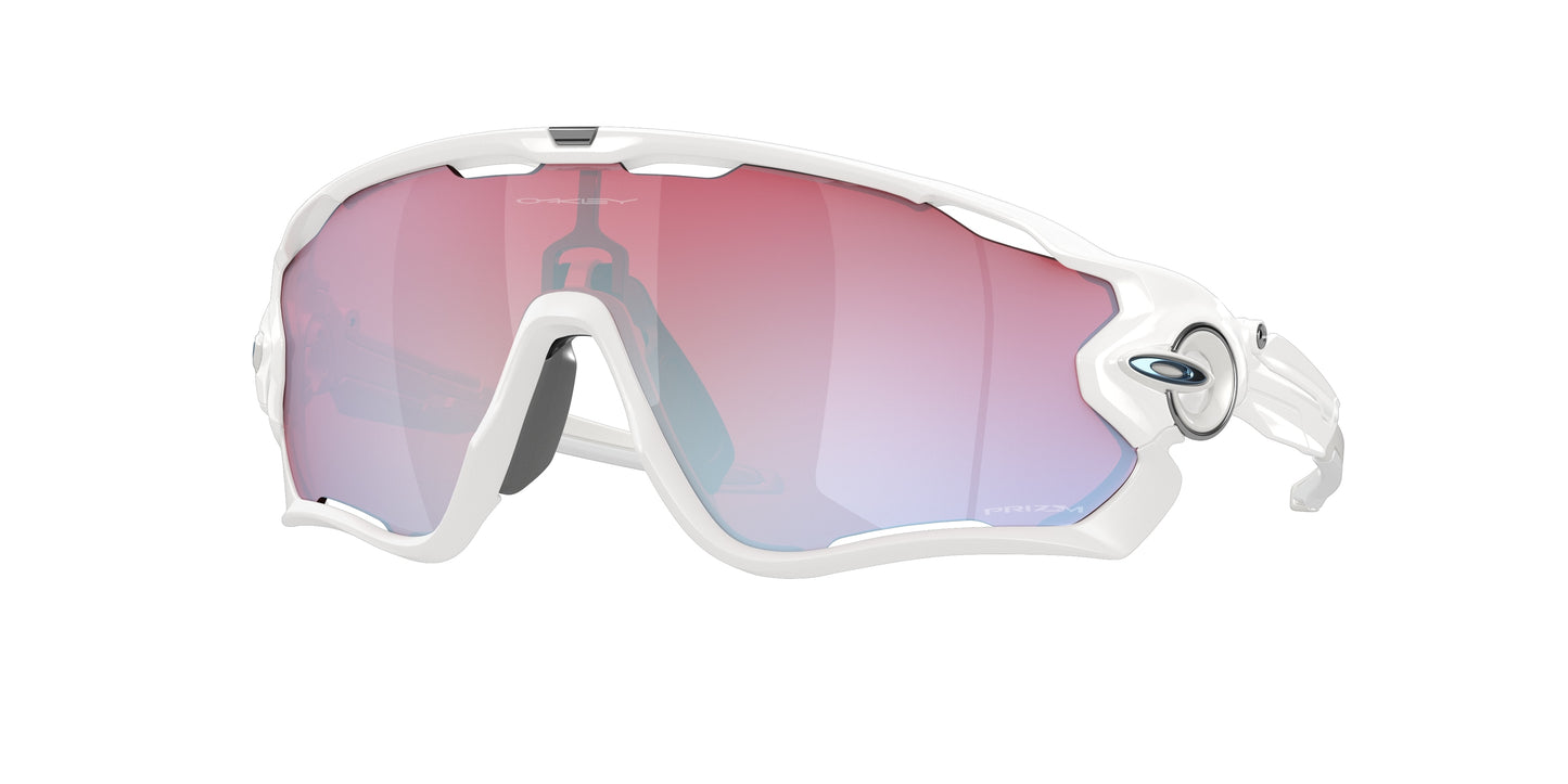 Oakley JAWBREAKER OO9290 Shield Sunglasses  929021-Polished White 55-121-131 - Color Map White