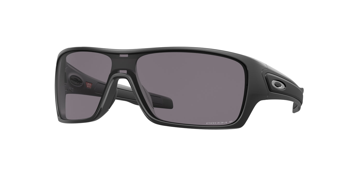 Oakley TURBINE ROTOR OO9307 Shield Sunglasses  930728-Matte Black 32-132-132 - Color Map Black