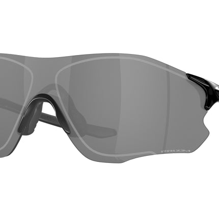 Oakley EVZERO PATH (A) OO9313 Shield Sunglasses  931314-Polished Black 38-125-138 - Color Map Black