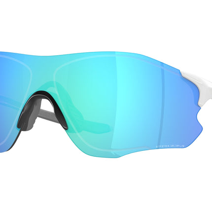 Oakley EVZERO PATH (A) OO9313 Shield Sunglasses  931315-Polished White 38-125-138 - Color Map White
