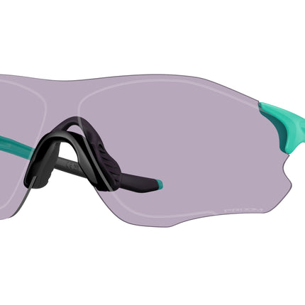 Oakley EVZERO PATH (A) OO9313 Shield Sunglasses  931337-Matte Celeste 38-125-138 - Color Map Blue