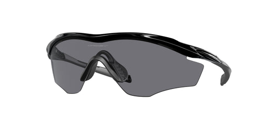 Oakley M2 FRAME XL OO9343 Shield Sunglasses  934301-Polished Black 56-121-145 - Color Map Black