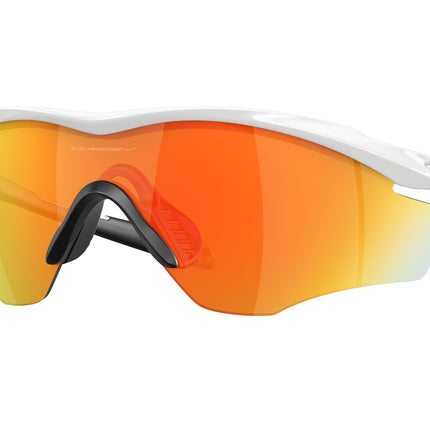Oakley M2 FRAME XL OO9343 Shield Sunglasses  934305-Polished White 56-121-145 - Color Map White