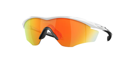 Oakley M2 FRAME XL OO9343 Shield Sunglasses  934305-Polished White 56-121-145 - Color Map White