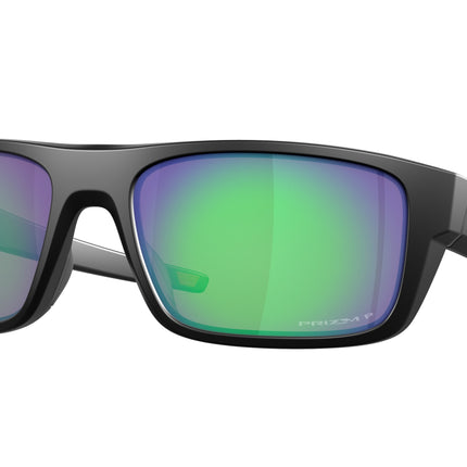 Oakley DROP POINT OO9367 Rectangle Sunglasses  936709-Matte Black 61-132-18 - Color Map Black