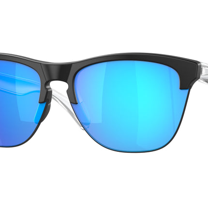 Oakley FROGSKINS LITE OO9374 Round Sunglasses  937402-Matte Black 63-138-10 - Color Map Black