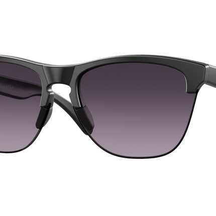 Oakley FROGSKINS LITE OO9374 Round Sunglasses  937449-Matte Black 63-138-10 - Color Map Black