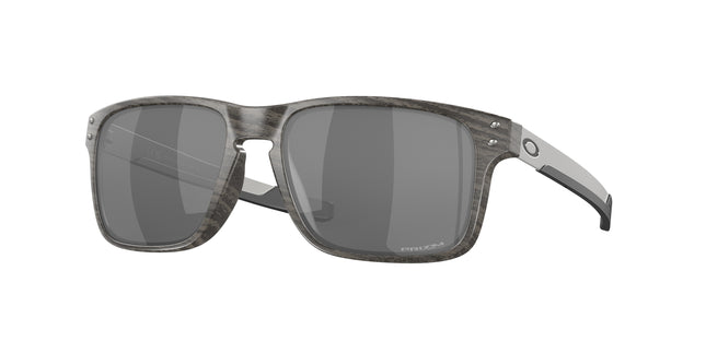 Oakley HOLBROOK MIX OO9384 Square Sunglasses  938404-Woodgrain 57-138-17 - Color Map Grey