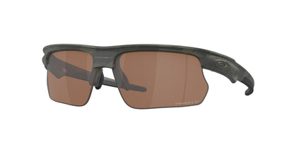 Oakley BISPHAERA OO9400 Rectangle Sunglasses  940004-Matte Olive Camo 68-136-6 - Color Map Green