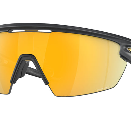 Oakley SPHAERA OO9403 Shield Sunglasses  940304-Matte Carbon 36-130-136 - Color Map Grey