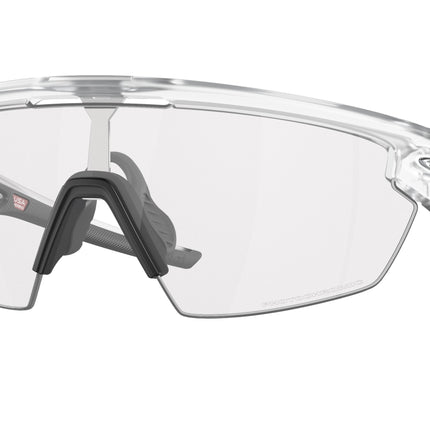 Oakley SPHAERA OO9403 Shield Sunglasses  940307-Matte Clear 36-130-136 - Color Map Transparent
