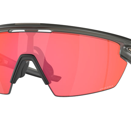 Oakley SPHAERA OO9403 Shield Sunglasses  940309-Matte Grey Smoke 36-130-136 - Color Map Grey
