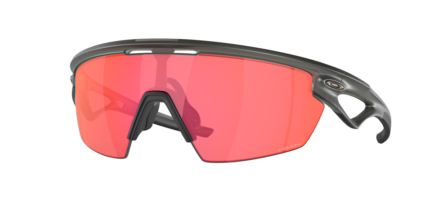 Oakley SPHAERA OO9403 Shield Sunglasses  940309-Matte Grey Smoke 36-130-136 - Color Map Grey