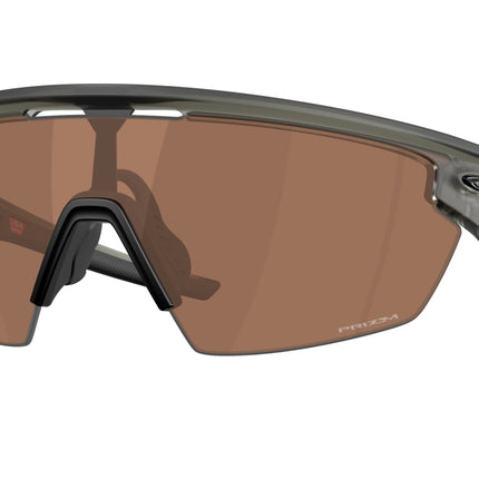 Oakley SPHAERA OO9403 Shield Sunglasses  940321-Matte Olive Ink 36-130-136 - Color Map Green