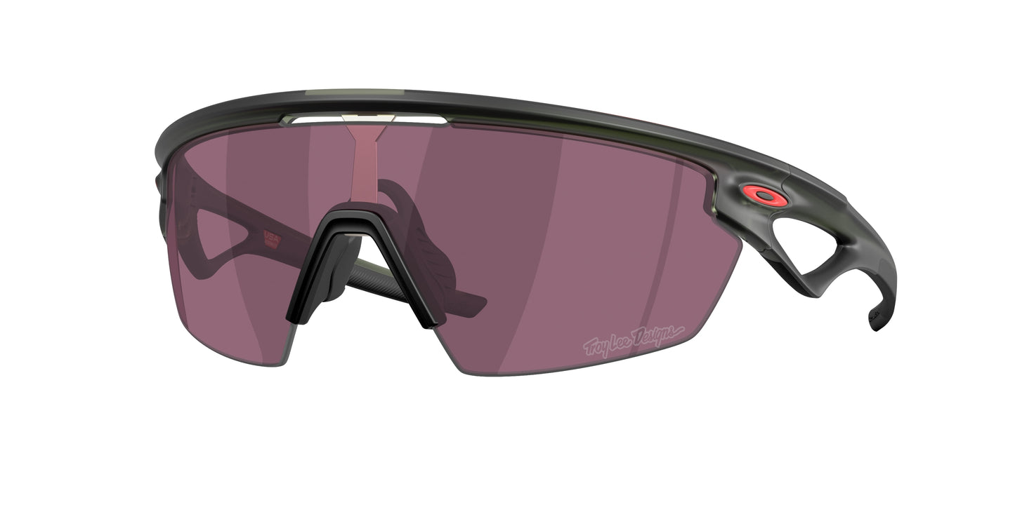 Oakley SPHAERA OO9403 Shield Sunglasses  940322-Troy Lee Designs Matte Olive Ink 36-130-136 - Color Map Green