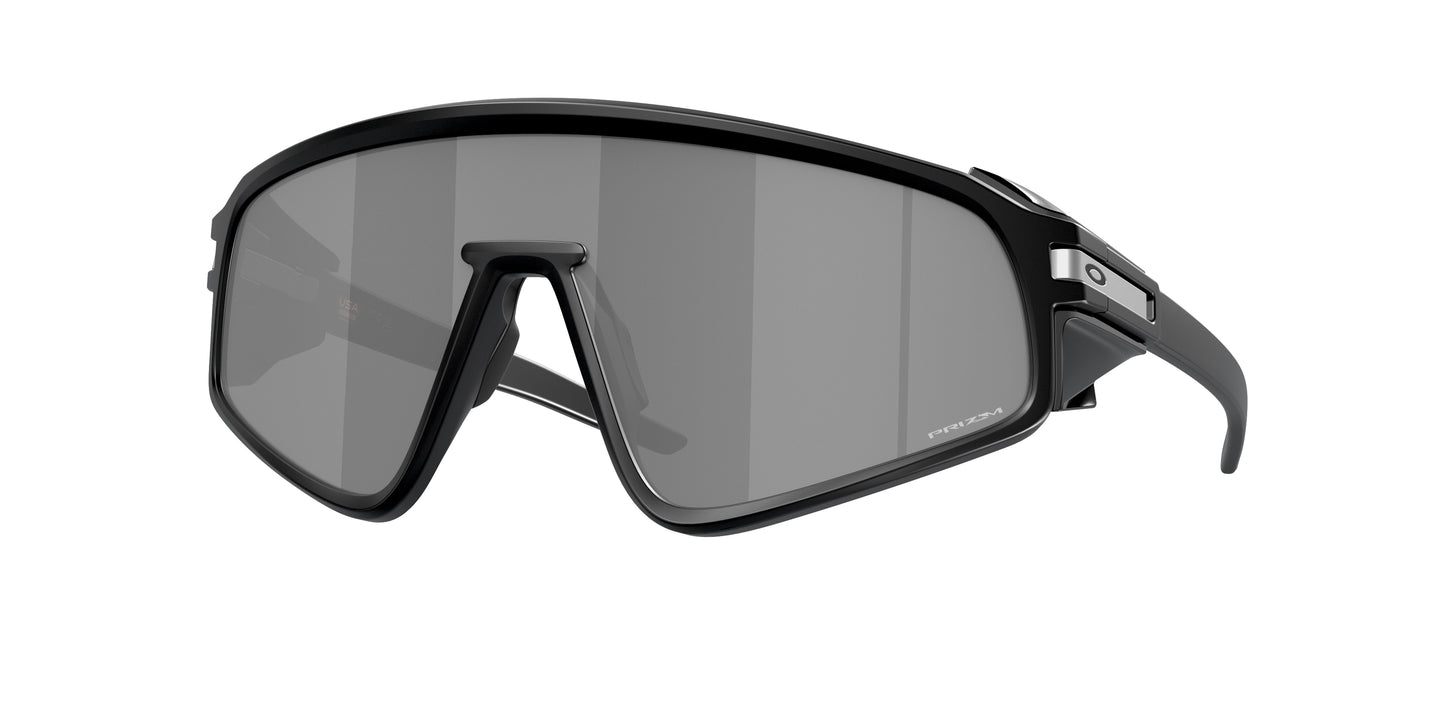 Oakley LATCH PANEL OO9404 Shield Sunglasses  940401-Matte Black 36-126-135 - Color Map Black
