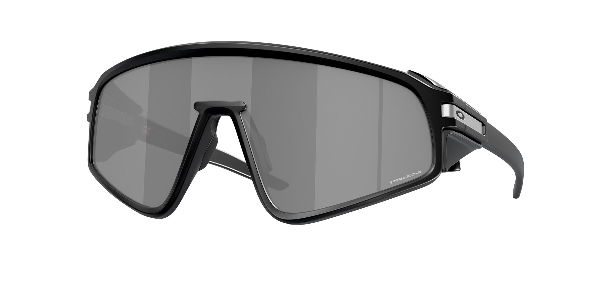 Oakley LATCH PANEL OO9404 Shield Sunglasses  940401-Matte Black 36-126-135 - Color Map Black