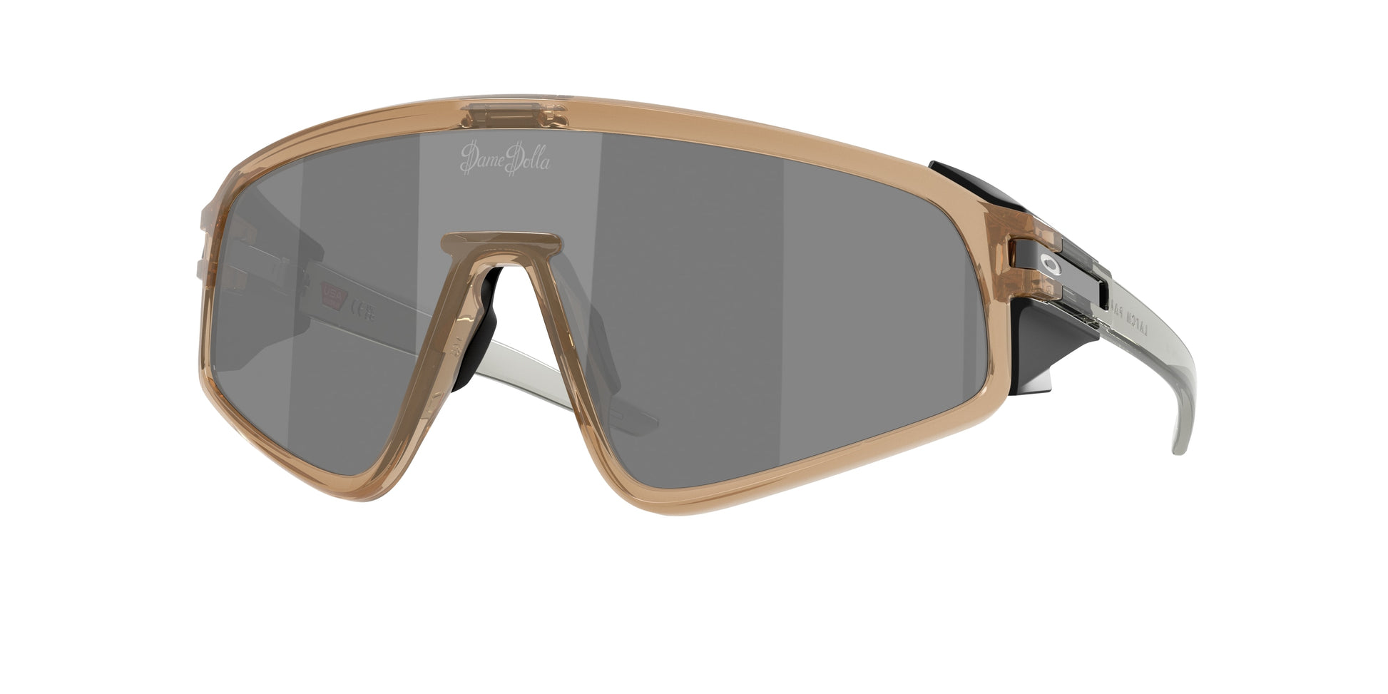 Oakley LATCH PANEL OO9404 Shield Sunglasses  940407-Sepia 36-126-135 - Color Map Brown