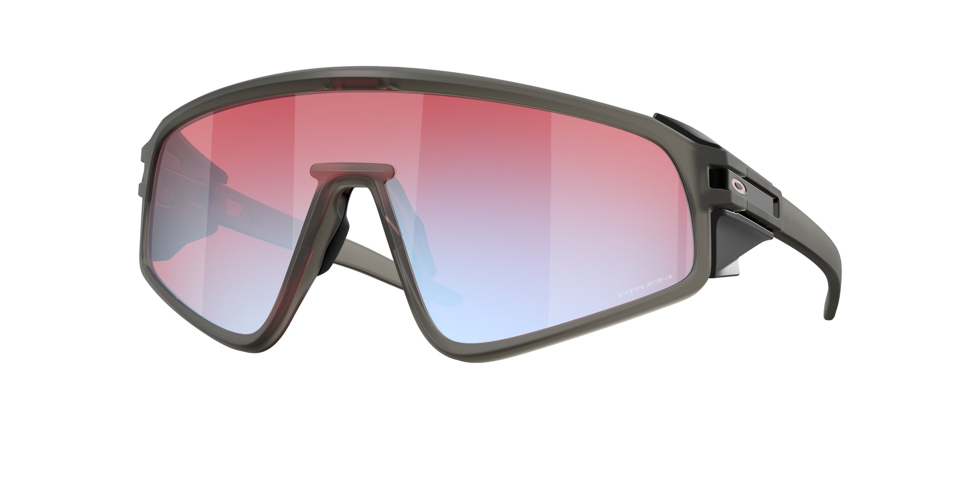 Oakley LATCH PANEL OO9404 Shield Sunglasses  940412-Matte Grey Smoke 36-126-135 - Color Map Grey