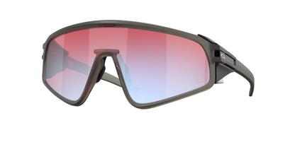 Oakley LATCH PANEL OO9404 Shield Sunglasses  940412-Matte Grey Smoke 36-126-135 - Color Map Grey
