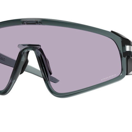 Oakley LATCH PANEL OO9404 Shield Sunglasses  940413-Crystal Black 36-126-135 - Color Map Black